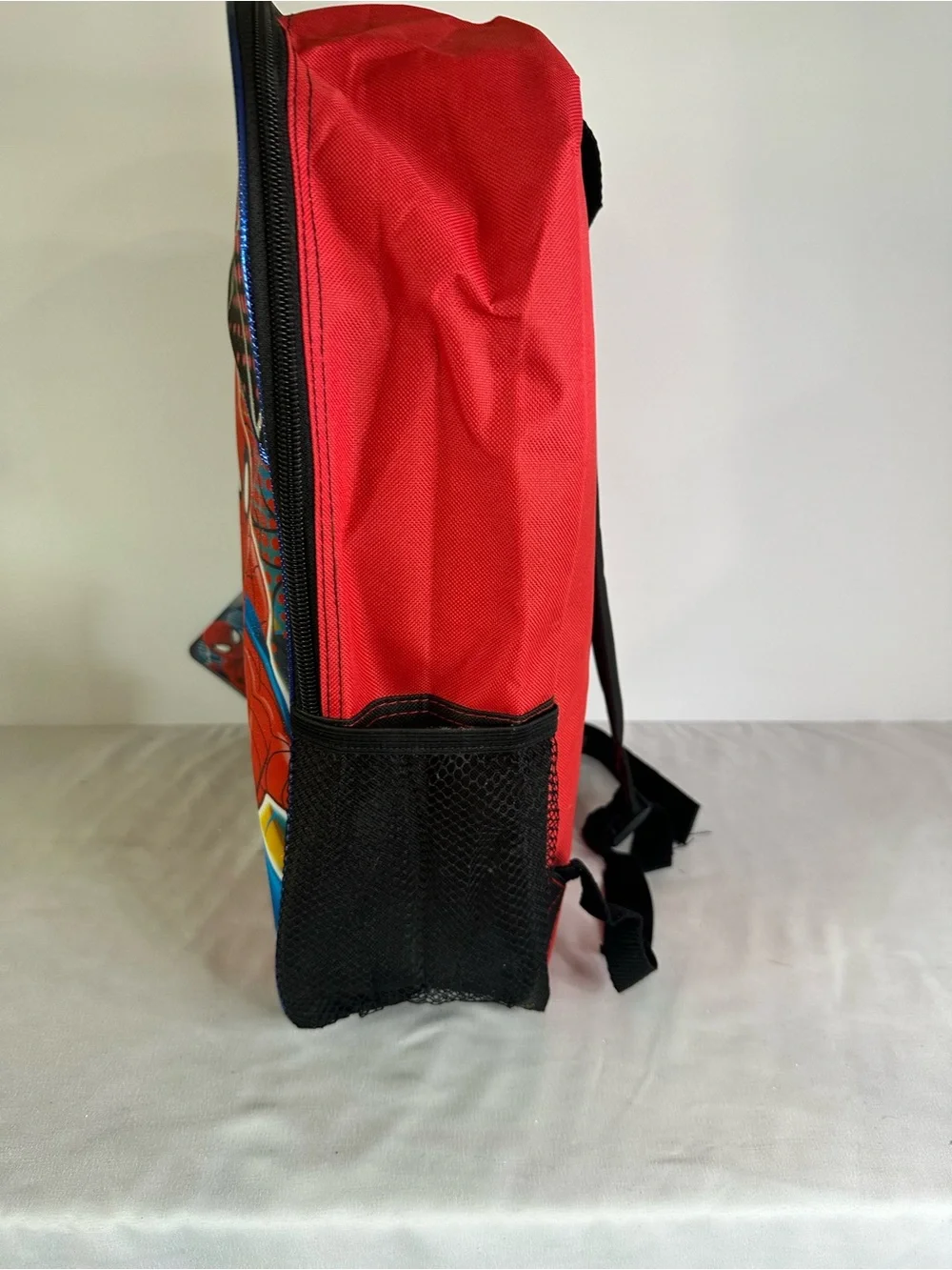 Marvel Spider-Man Action 16” Backpack - Red, Blue & Black